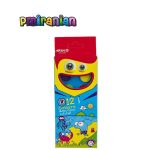 آبرنگ 12 رنگ آریا طرح بیضی