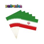 پرچم کاغذی ایران بسته 50 عددی