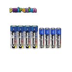 باتری قلمی و نیم قلمی (بسته 8 عددی)