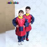 کاور نقاشی مهدکودک ضد آب رنگ سورمه ای قرمز