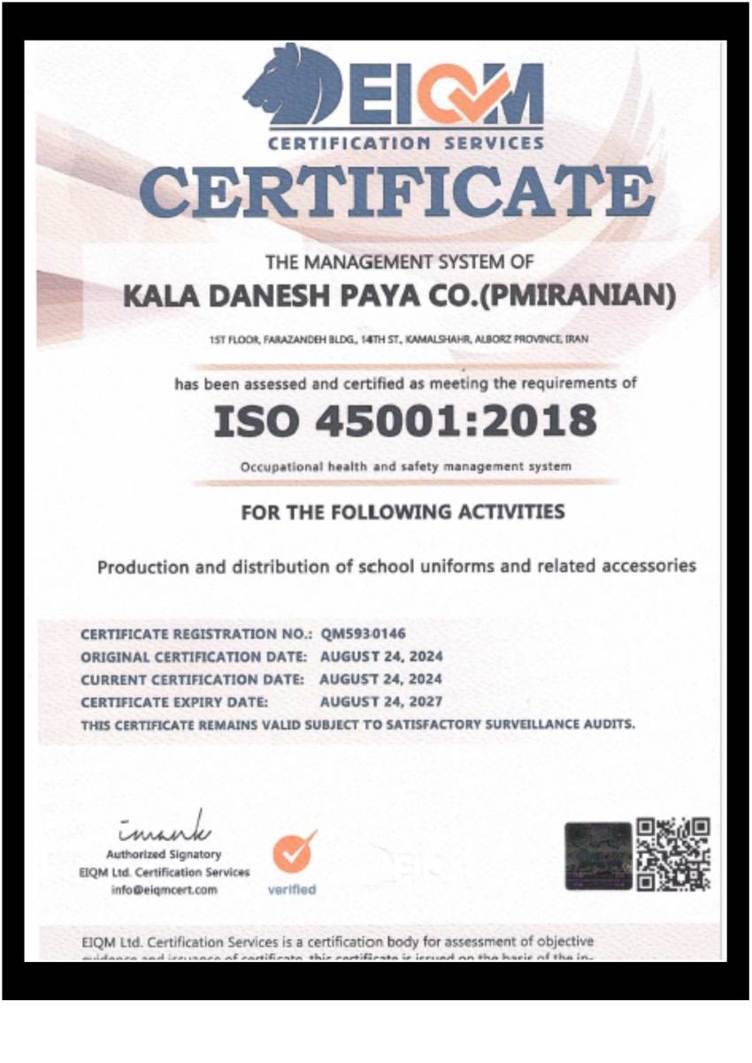 ISO 45001:2018