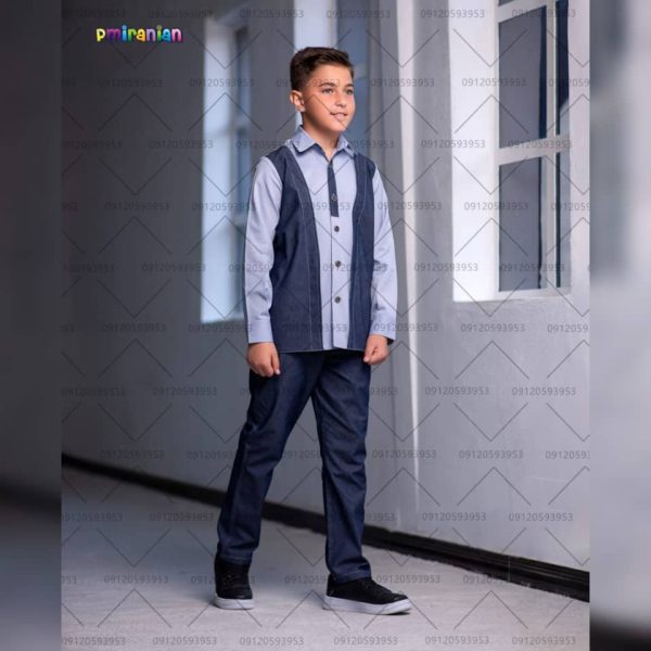 لباس فرم دبستان پسرانه مدل زاگرس کد 84 - تصویر 1