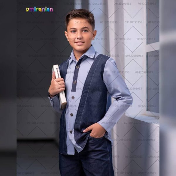 لباس فرم دبستان پسرانه مدل زاگرس کد 84 - تصویر 3