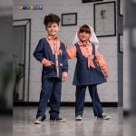 لباس پیش دبستانی دخترانه دخترانه لی گلبهی کد 30 - تصویر 2