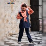 لباس پیش دبستانی دخترانه دخترانه لی گلبهی کد 30 - 1